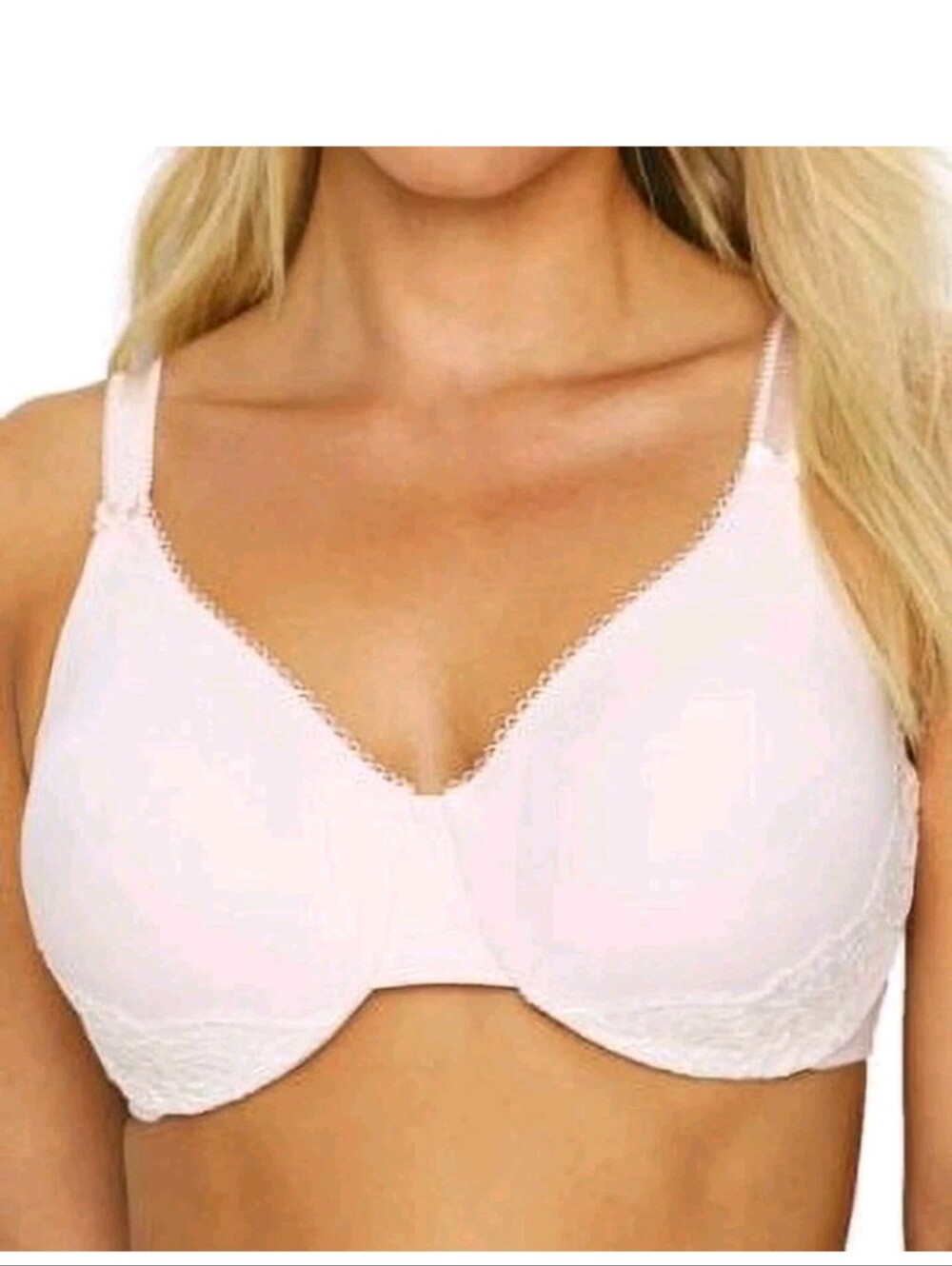 Olga Luxury Lift Full Figure Underwire Bra Size 42DD Rosewater Pink #OG35063